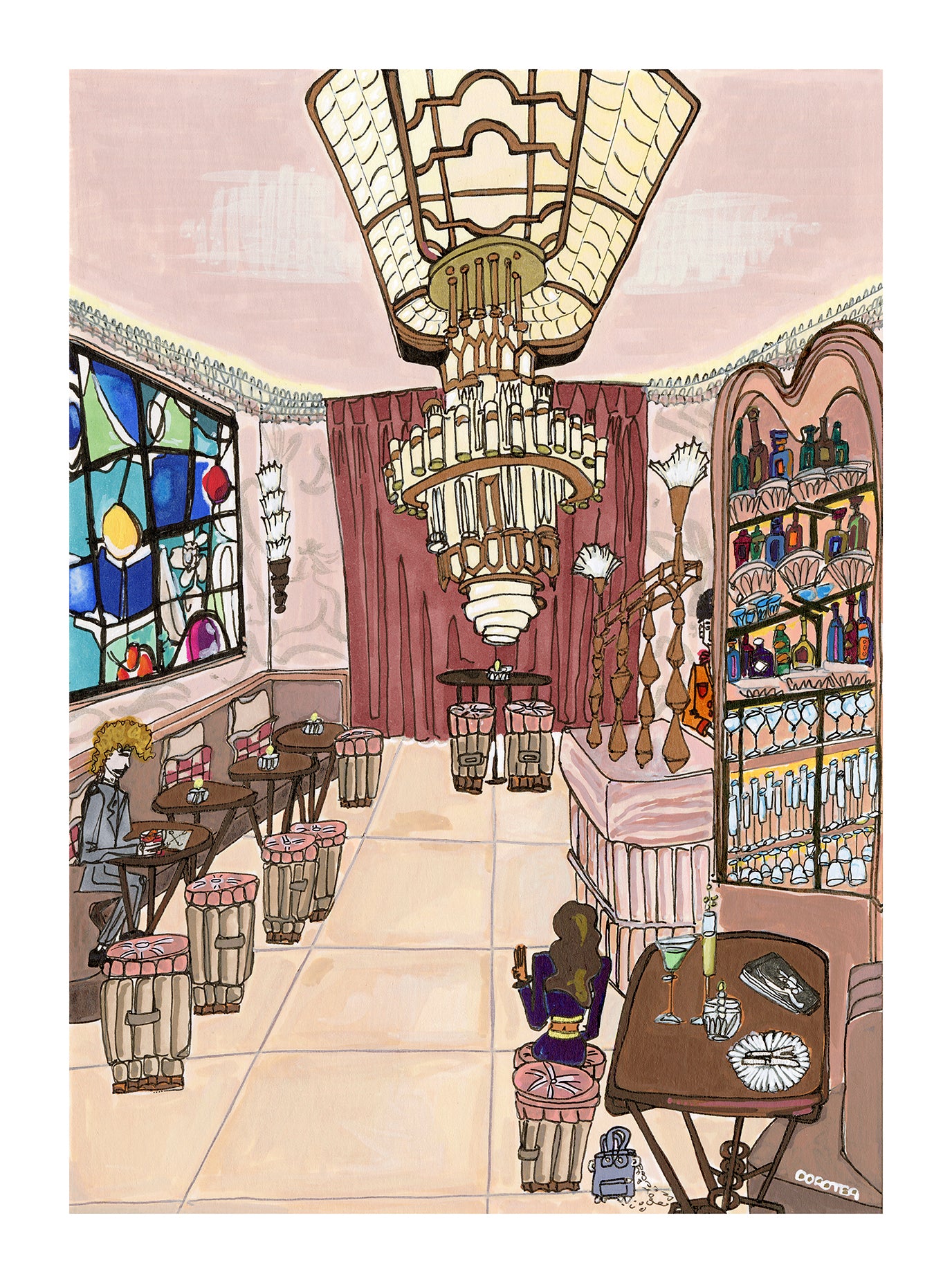 The Painter's Room at Claridges